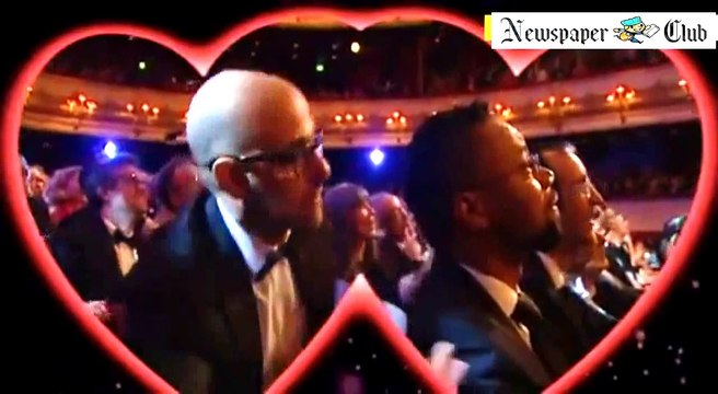 Leonardo DiCaprio Kisses Maggie Smith on BAFTA Kiss CamCLeonardo DiCaprioMaggie Smith bafta 2016