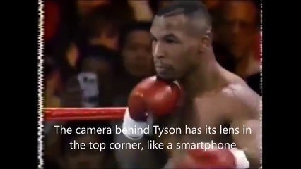 Unexplained Time Traveler Seen Using 21st Century Tech At Mike Tyson Fight! UNBELIEVABLE!