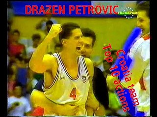 TOP 10 DRAZEN PETROVIC (Croatia team1992 1993)