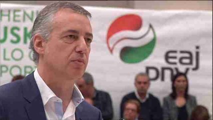 Urkullu promete "diálogo" y trabajo "serio" frente a "política espectáculo"