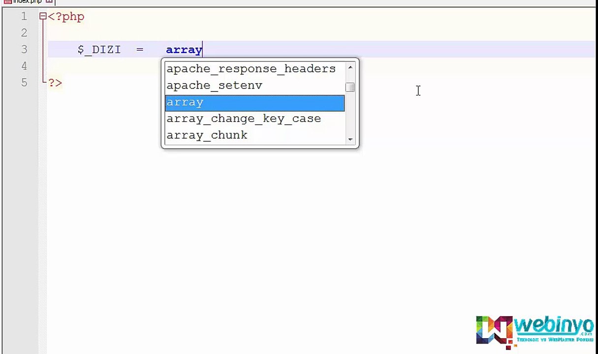 PHP count() Fonksiyonu Kullanımı – Dizilerin Eleman Sayısını Bulmak