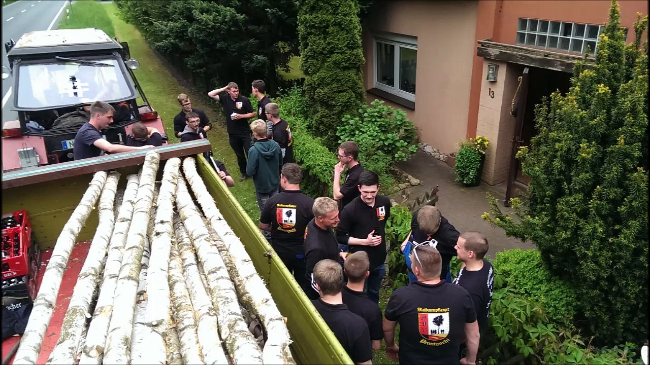 Maibaumpflanzen 2015 - teil 2