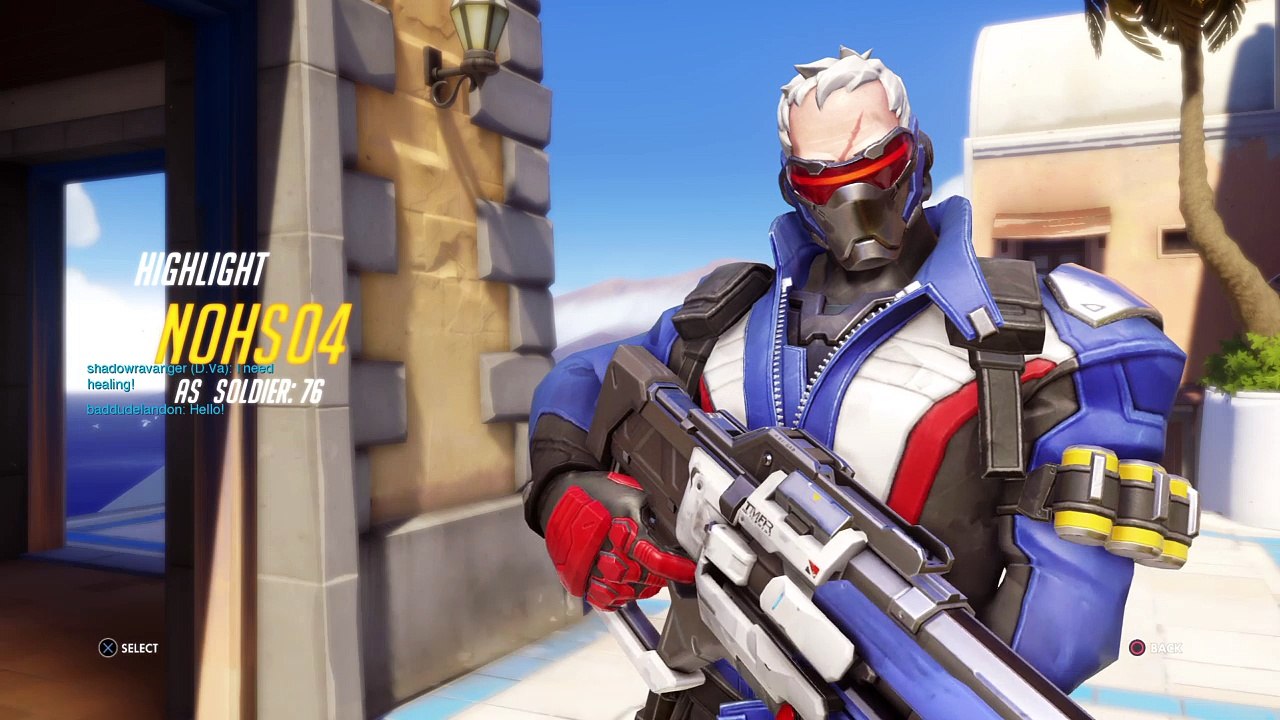 Overwatch: Beta soldier 76 slay