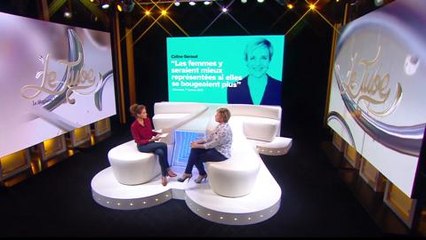 Céline Géraud donne des conseils aux journalistes sportives dans Le Tube