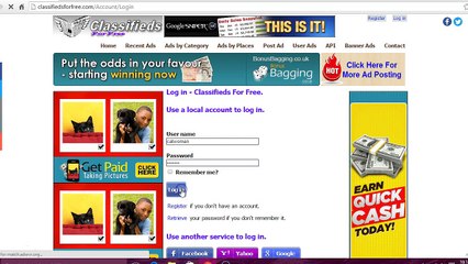 Classifieds for Free - How to Edit an Ad