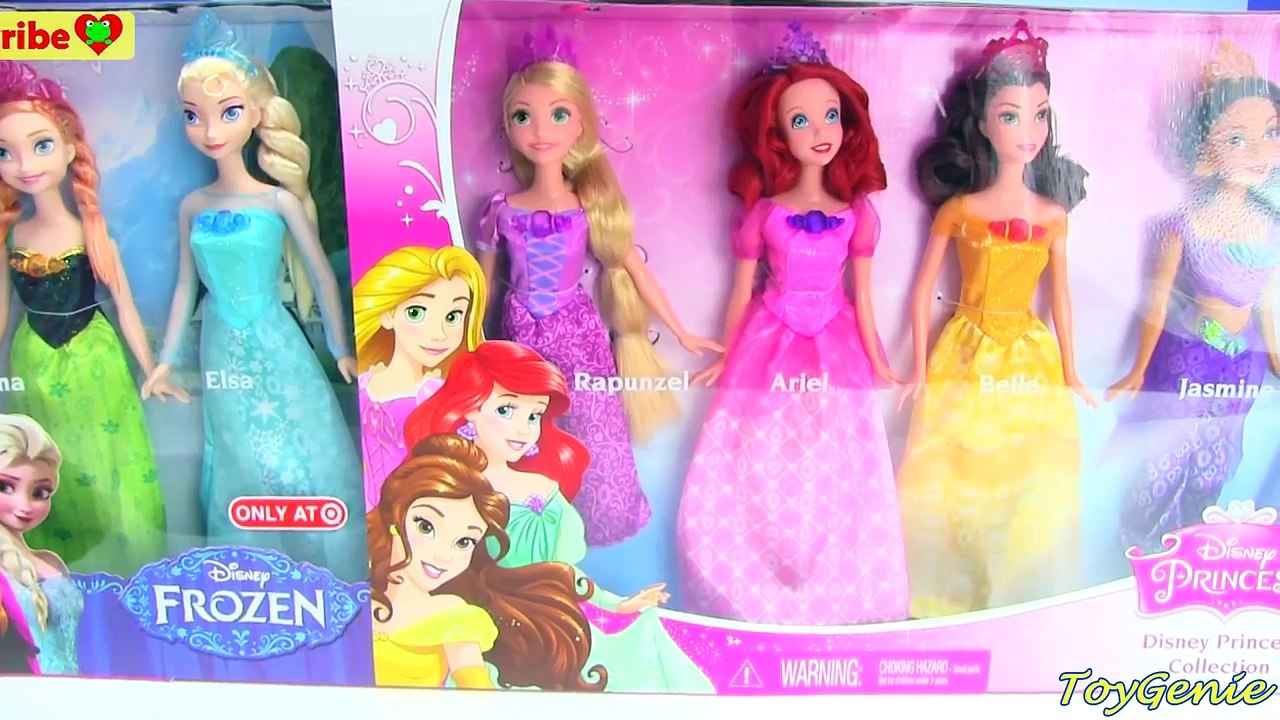*New* Disney Princess Doll Collection Exclusive Jasmine, Ariel, and More