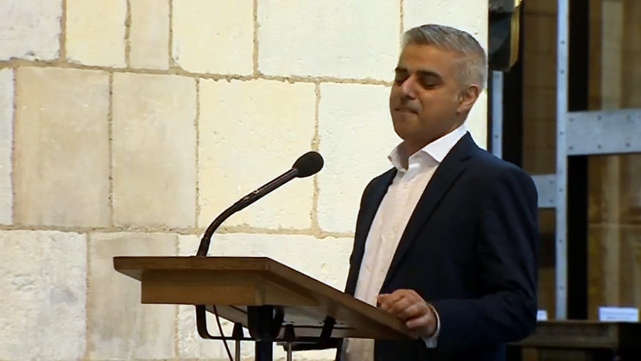 'My name is Sadiq Khan, I am the Mayor of London'