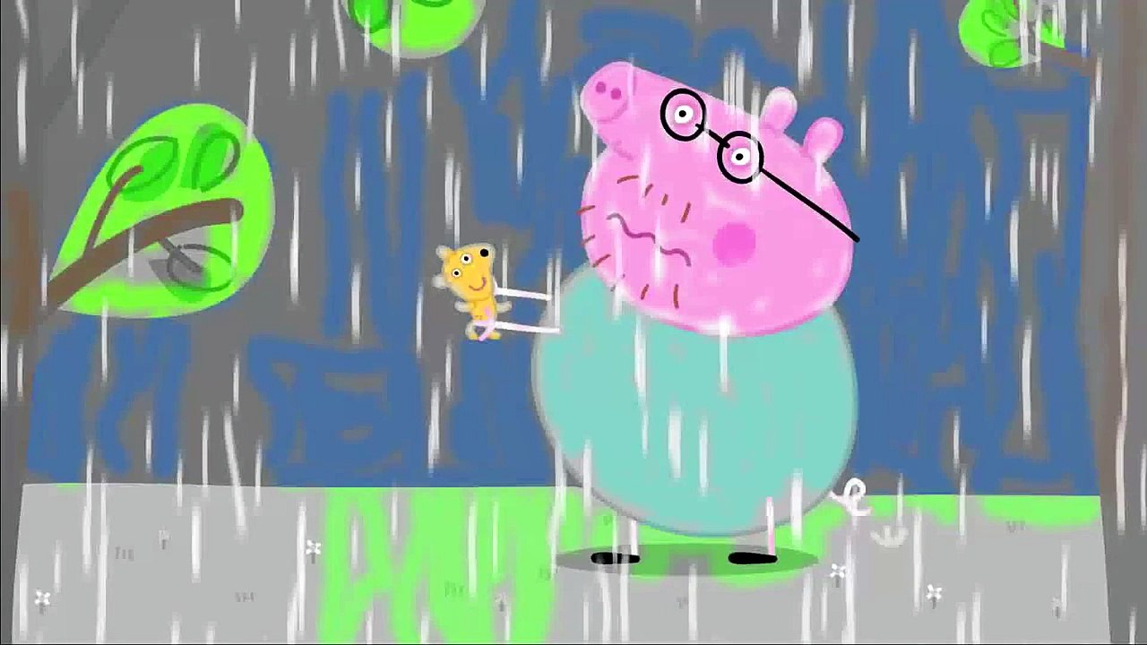 Peppa Pig Coloring Pages Peppa Pig Watering Mummy with Hose   Oops    30 min