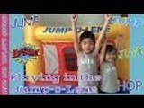 JUMP-O-LENE Play Time | Bounce and Jump Kids Fun | Indoor Jump Jump | Liam and Taylor's Corner