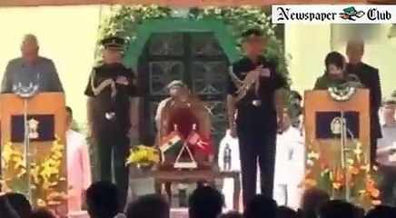 Mehbooba Mufti Sworn In As Cm Of J&K