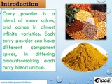 Curry Powder-Manufacturing Plant, Detailed Project Report, Market research, Manufacturing Process