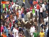 Quinto encierro de San Sebastián de los Reyes con toros de Victoriano del Río.