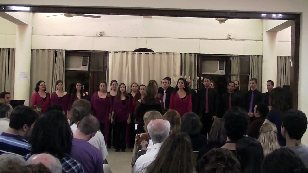 2012-11-24 02 Moran singers ensamble at Sociedad Israelita de Beneficencia San Juan Argentina-The woman of valor אשת חייל
