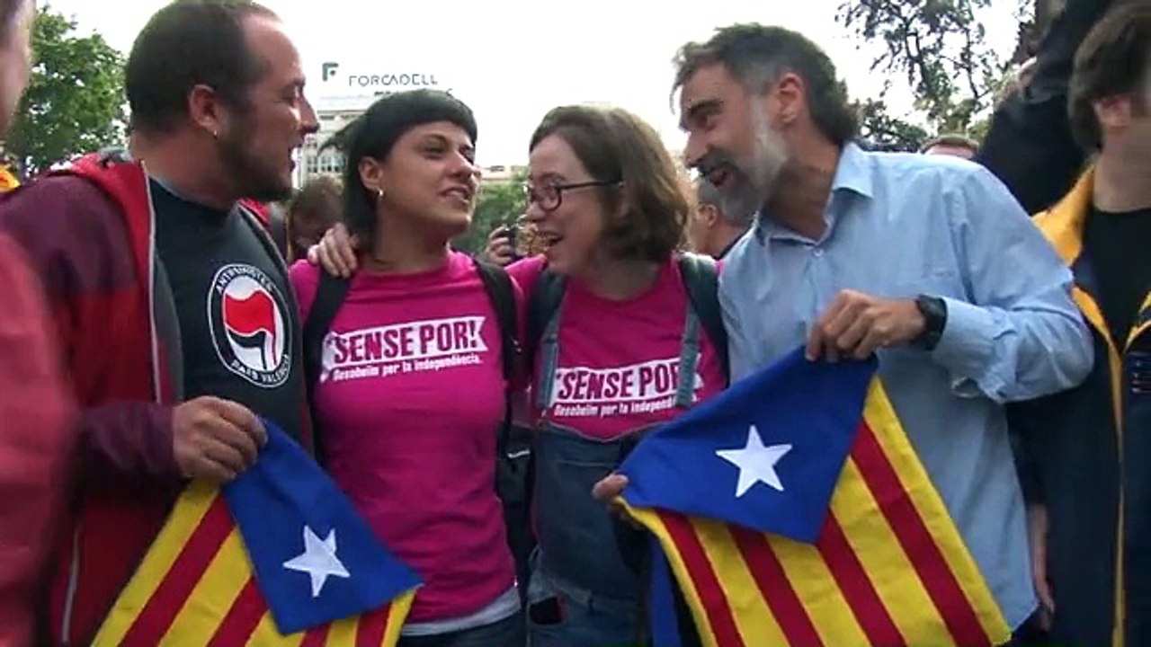 Manifestació 'Per les llibertats, avancem'