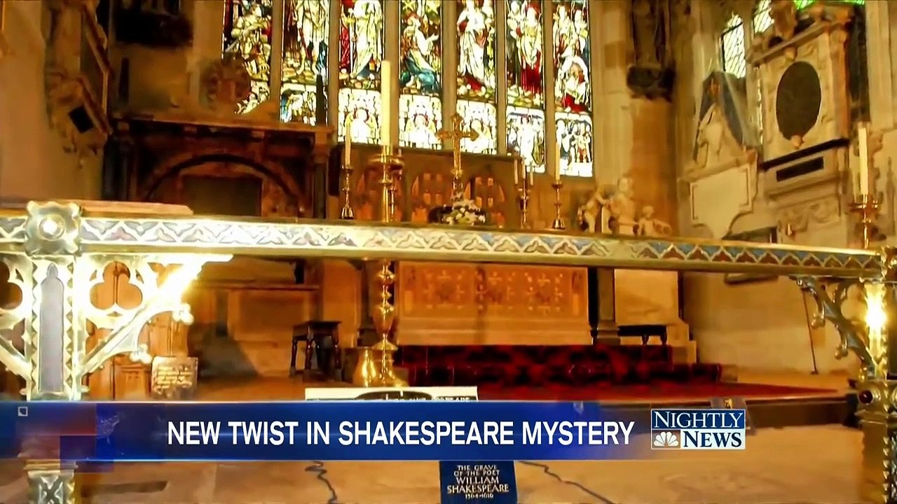 Shakespeare’s Skull May Be Missing From Grave