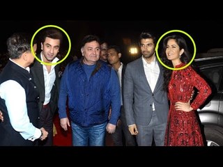 After BREAK UP Ranbir-Katrina & Rishi Kapoor Come FACE To Face At Umang Film Festival 2016