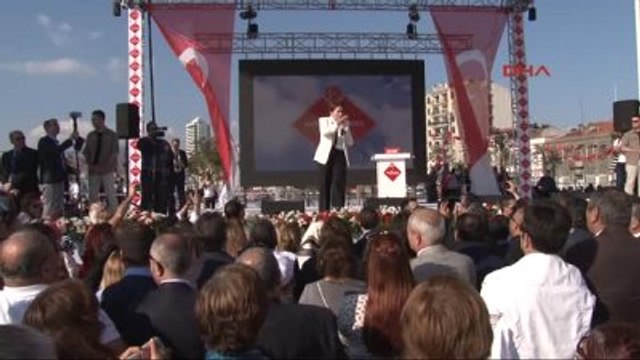 İzmir- Akşener Korkunun Ecele Faydası Yok