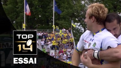 TOP 14 – Pau - Clermont : 10-16 Essai Nick ABENDANON (CLE) – J23 – Saison 2015-2016