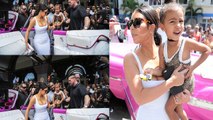 North West & Kanye West PLAYING Together Kim Kardashian Lehren Hollywood