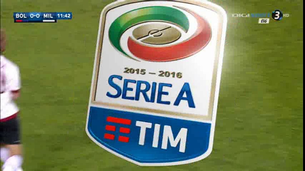 Amadou Diawara Red Card HD - Bologna 0-0 AC Milan - 07-05-2016