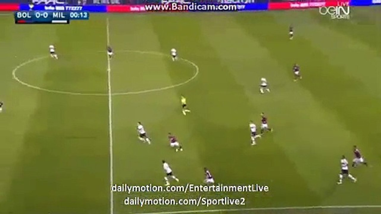Luiz Adriano Amazing SHOOT | Bologna - AC Milan 07.05.2016 HD