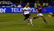Goal  Carlos Bacca - Bologna 0-1 AC Milan (07.05.2016)