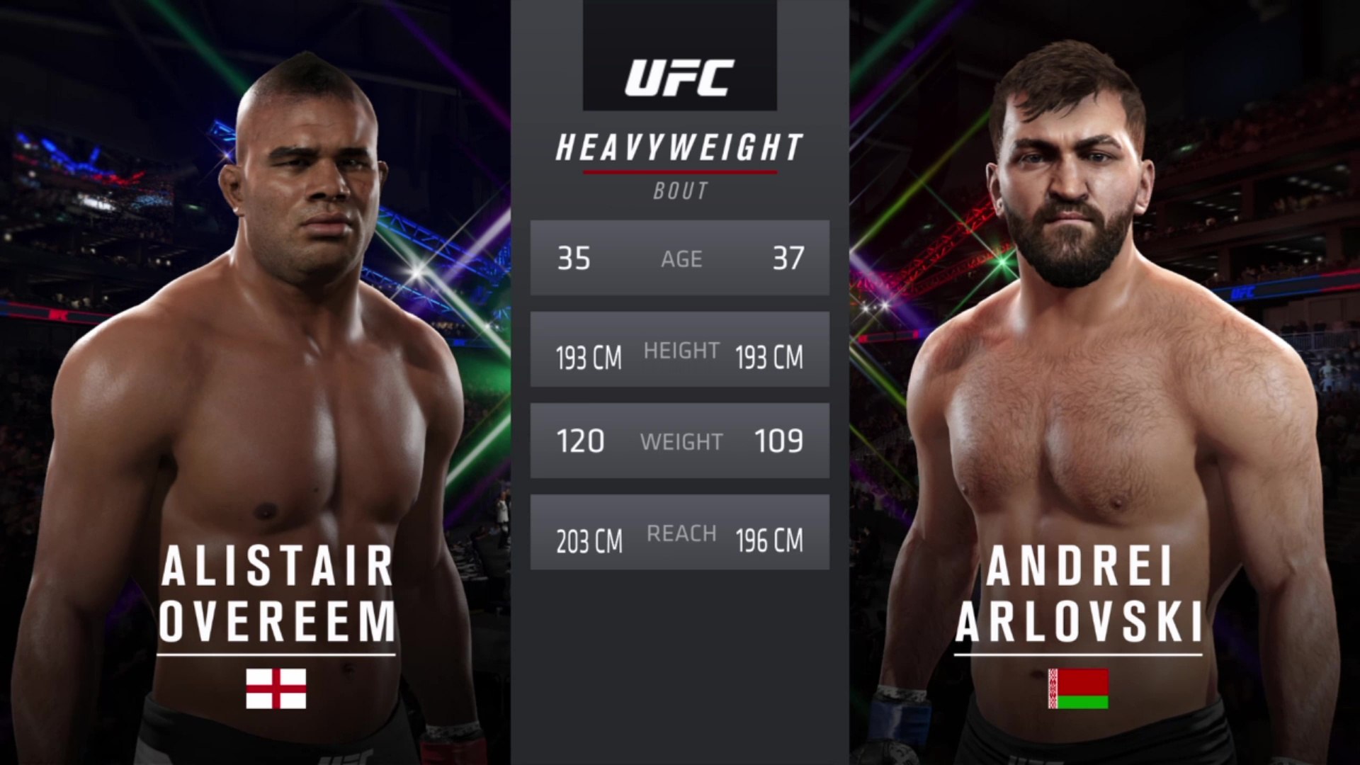 UFC Fight Night 87: Alistair Overeem vs. Andrei Arlovski - CPU ...
