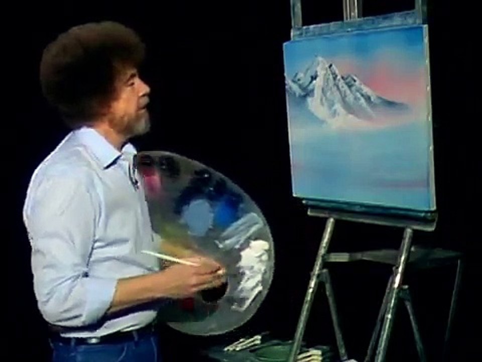 Bob Ross - Winter Mountain (Season 12 Episode 13)