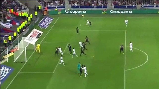 Yanga-Mbiwa GOAL HD - Lyon 5-1 Monaco - 07.05.2016