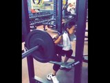 Demi lovato Intense Workout At Gym