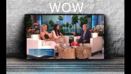 Video herunterladen: Ellen Surprises Mila Kunis and Kristen Bell by inviting their husbands anonymously on the show