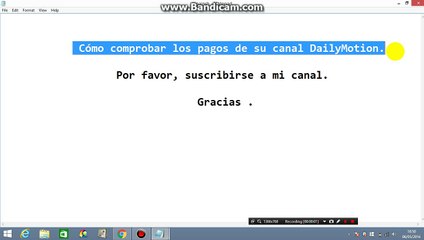 Cómo comprobar los pagos de su canal DailyMotion