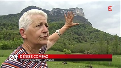 Isère : un éboulement spectaculaire