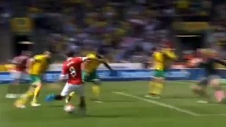 Juan Mata Goal - Norwich City vs Manchester United 0-1 (2016) All Goals
