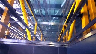 Fastest lift/elevator in Europe!! Kone @ Leadenhall Building (aka. Cheese Grater)