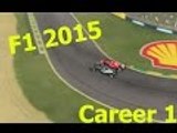 F1 2015 Career Mode Rosbergs Road to Glory