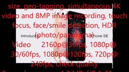 Apple iPhone SE (Review)Features And Benefits