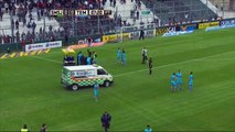 Cristian Chimino broke his leg during emperley-San Martín de San Juan 2016