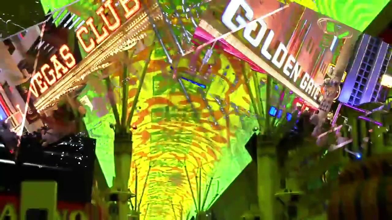 SlotZilla Zipline at Fremont Street Experience!