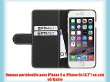 StilGut® Talis avec fonction de support housse portefeuille pour iPhone 6 & iPhone 6s 4.7 pouces