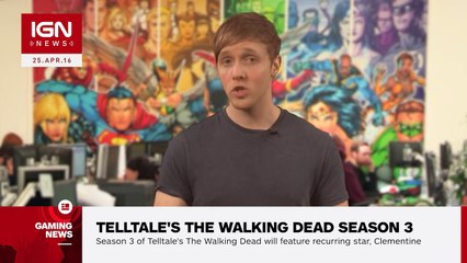 Telltales The Walking Dead Season 3 will be Checking in on Clementine - IGN News