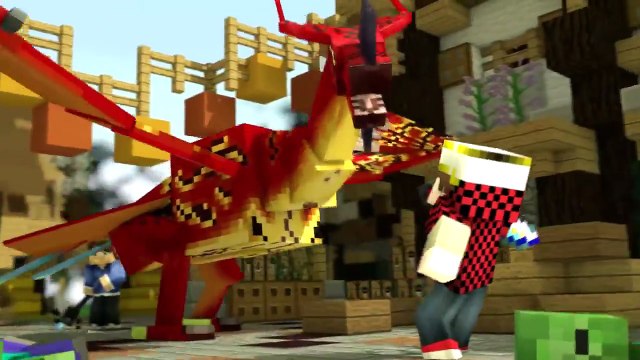 Minecraft Song ♪ Mobs Can't Handle Us a Minecraft CrazyCraft Parody Minecraft Animation