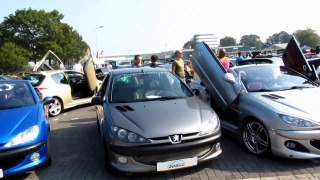 Peugeot 206 Club @ Tuning Sunday 2009 @ Time Out Gemert by Car Power Holland