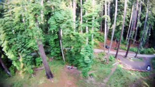 AR Drone in the Redwoods, MacGyver RC Mod, GoPro Epic Crash Sequoia Park, Eureka Ca