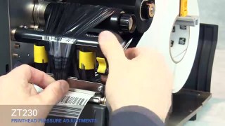 Zebra ZT230 How To Adjust Printhead Pressure