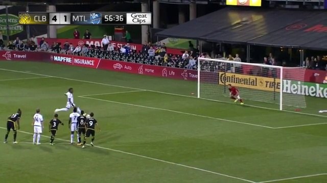 Didier Drogba Penalty Goal - Columbus Crew SC 4-2 Montreal Impact -7-5-2016 MLS