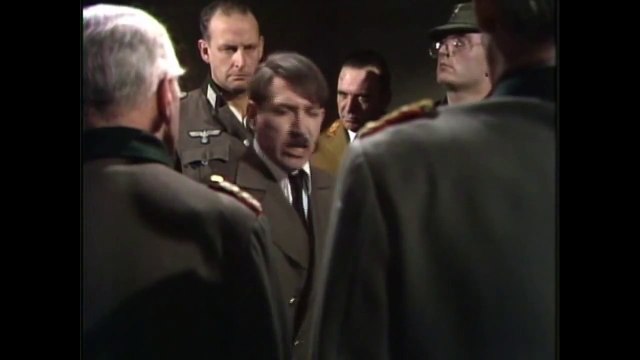 Hitler goes mad about Goering The Death of Adolf Hitler 1973