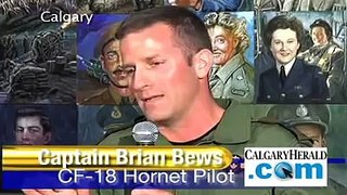 CF 18 pilot describes spectacular crash
