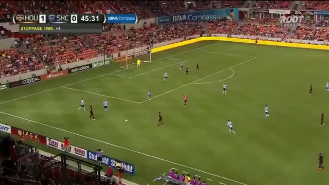 Andrew Wenger Goal - Houston Dynamo 2-0 Sporting Kansas City - 7-5-2016 MLS