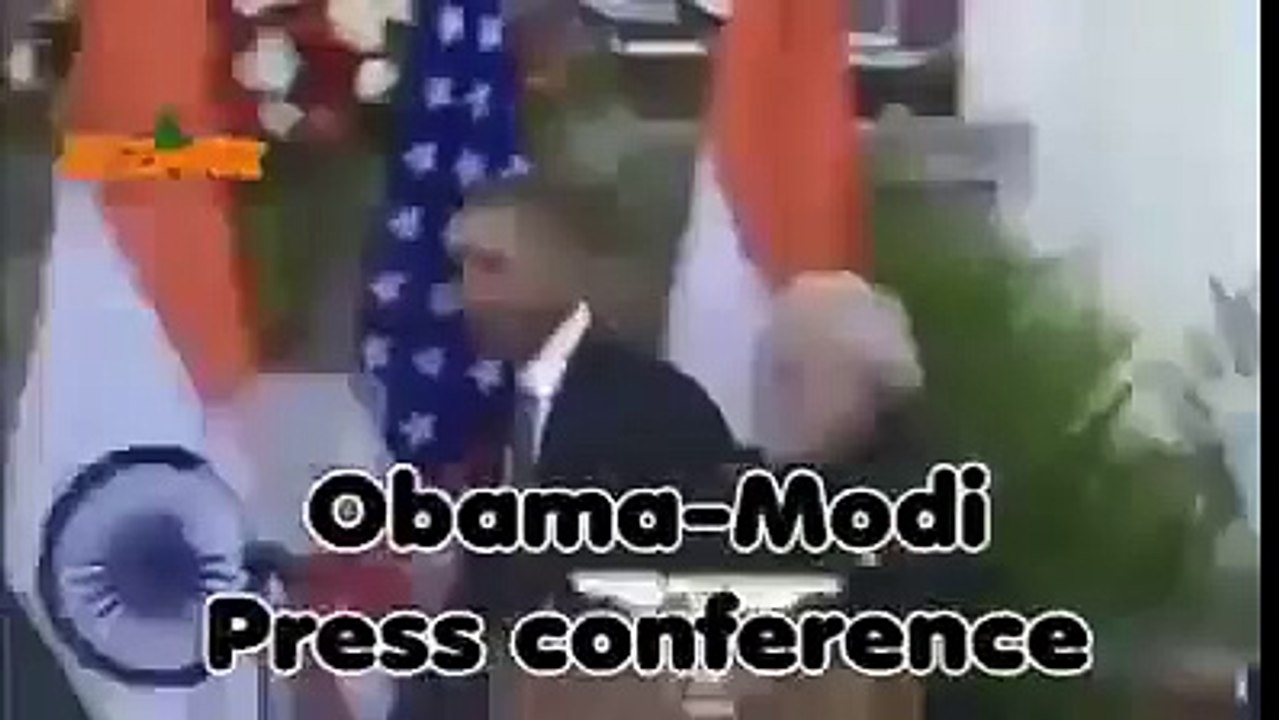 Indian PM Modi and Obamma funny clip